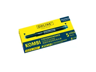 Inktpatroon Online Kombi nachtblauw doos à 5 stuks - 1