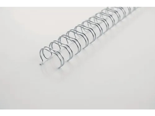 Draadrug GBC 12.5mm 34-rings A4 zilver 100stuks