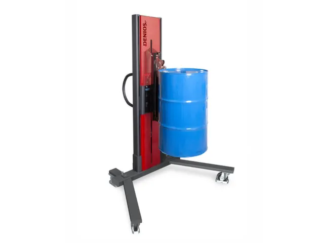 Verrijdbare Vatenheffer,Draagverm. 300Kg,M. Vatengrijper