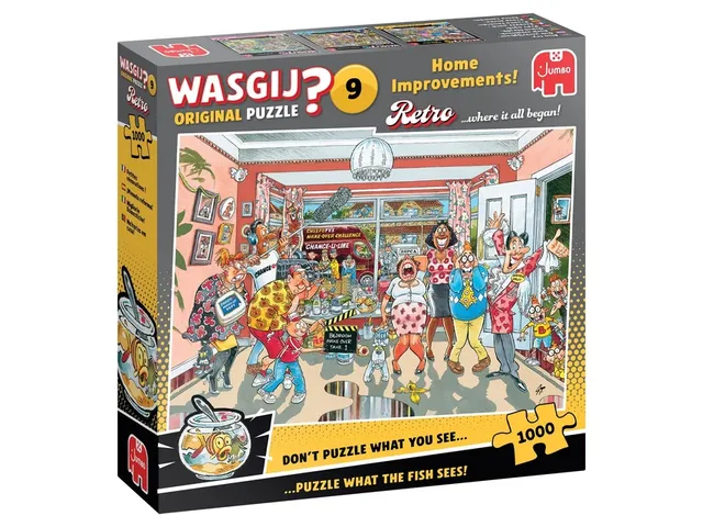 Wasgij Retro Original Puzzel 9 Home Improvements 1000 stukjes