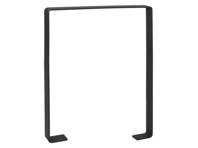fietsbeugel,L 800mm,staal therm. verzinkt/met coating,DB703antraciet