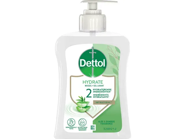 Dettol Handzeep Hydrate Aloe Vera Antibacterieel 250ml