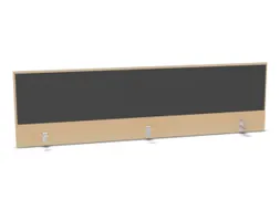opzetpaneel bureau aanbouw achter NE-esdoorn BN8010-antraciet 2000mm
