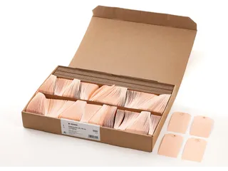 HERMA 6045 Hanglabel 48x95mm Bruin karton met oogje 1000 stuks - 1