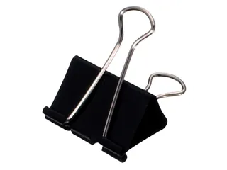 Papierklem MAUL 215 foldback 41mm capaciteit 19mm zwart - 2