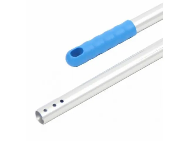 Steel alu Ø23,5 mm, 140cm grip blauw 3 gaten