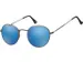Zonnebril Montana met Revo blauw rond glas met staalkleurig
