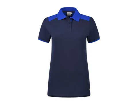 Santino Tivoli dames polo, marineblauw/koningsblauw, maat XS, per stuk