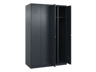 locker voor scheiding van kleding,HxBxD 1850x1200x500mm,4vak - 2