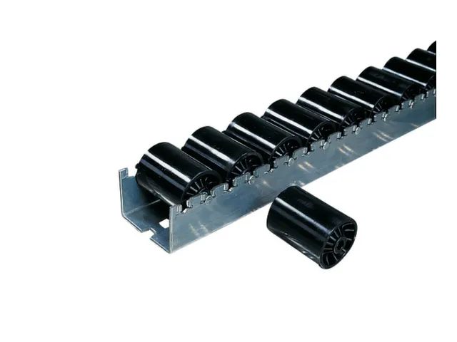 Rollenrails Cilindrische Rollen V.kunststof Afstand 48Mm L 2400Mm