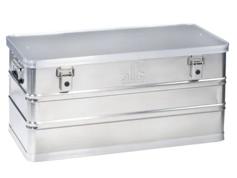 Aluminium transportbox,HxLxB 375x780x380mm,wanden gesloten