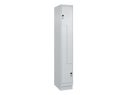 Z-garderobekast,HxBxD 1950x300x500mm,vak B 150/300mm,draaigrendel