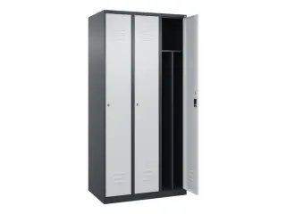 locker voor scheiding van kleding,HxBxD 1850x900x500mm,3vak - 2