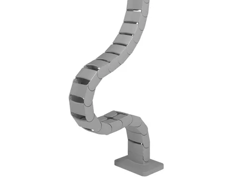 Addit kabelgeleider bureau 82cm Grijs