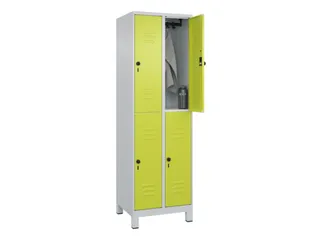 dubbeldekse locker,HxBxD 1950x600x500mm,2x2vak.,vak B 300mm - 3