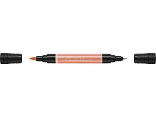 Tekenstift Faber-Castell Pitt Artist Pen duo marker 189 kaneelbruin - 3