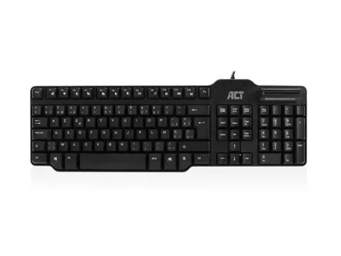 Toetsenbord Azerty/België LAY-OUT USB Smart Card eID Reader