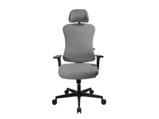 Topstar Bureaustoel Art Comfort met hoofdsteun grijs - 5