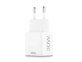 Oplader Hama USB-C/USB-A Mini PD 30W wit - 5
