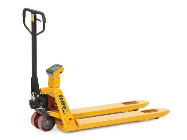 Handpallettruck Met Weegschaal 2122 2t Vorklengte 1150mm