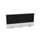 opzetpaneel,v. bureau,aanbouw achter,B 1200mm,Bl-wit,BN8033-zwart