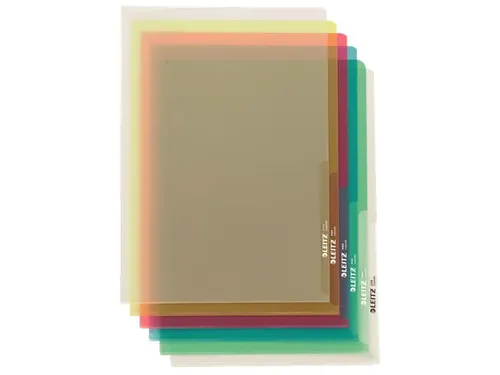 L-map Leitz premium A4 0.15mm PVC geel