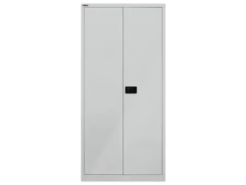 kantoorkast openslaande deuren HxBxD 1950x914x400mm Stalen Lichtgrijs