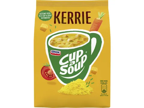 Cup-a-Soup vending, kerrie, 140 ml, zak van 40 porties