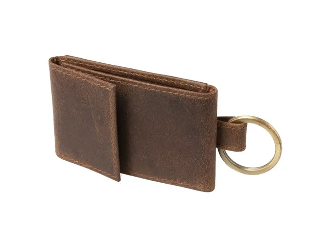 Sleuteletui Alassio 8,5x5cm Leer bruin