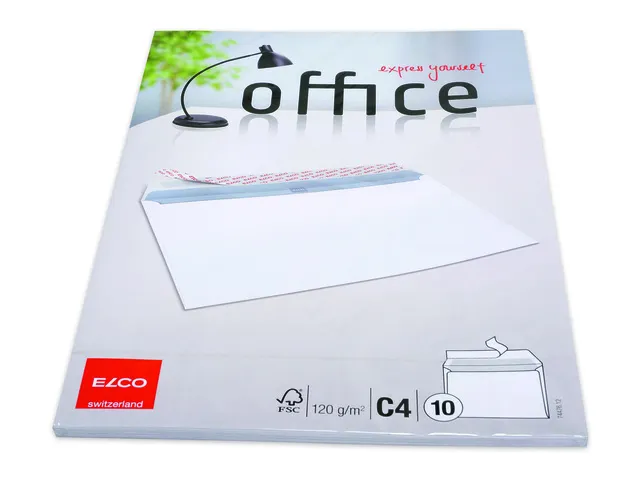 envelop Office FSC C4 100 gram wit 10 stuks