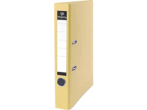 Ordner A4 Geel PP en papier 50mm