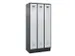 locker voor scheiding van kleding,HxBxD 1950x900x500mm,3vak