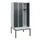 locker met bank,HxBxD 1950x900x815mm,3vak,vak B 300mm,draaigrendel