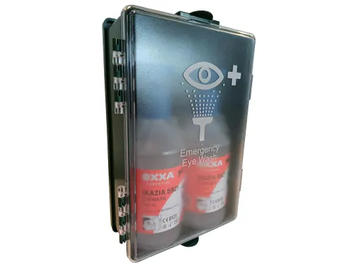 OXXA Radboud 5931 wandhouder inclusief 2 OXXA oogspoelflessen 500 ml