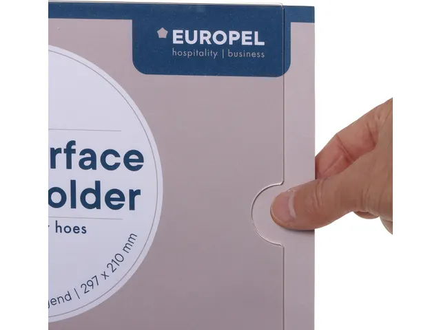 Posterhouder Sleeve A4 Multi-Surface Liggend Acryl