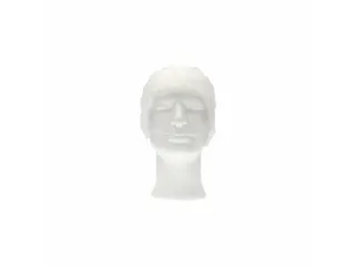 Pp Non Woven Baret Haarnet Wit 58cm maat XL clip Cap 1000 Stuks - 1