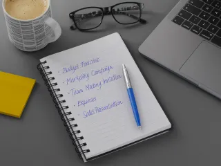 Balpen Parker Jotter Original blue CT medium blister à 1 stuk - 10