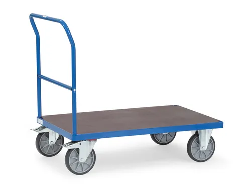Duwbeugelwagens Met Watervast Platform 600kg 1000x600mm Ral5007