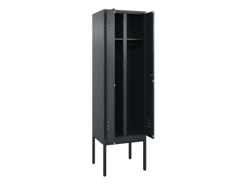 locker voor scheiding van kleding,HxBxD 2120x600x500mm,2vak