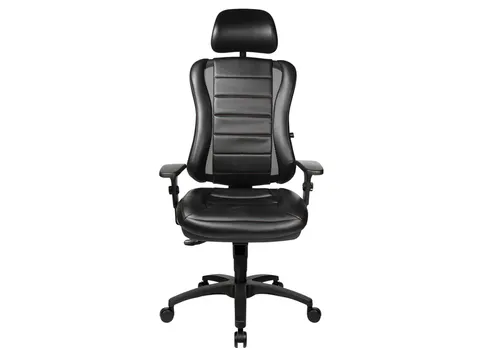 Bureaustoel Topstar Head Point RS zwart kunstleder