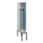 locker met bank,voor scheiding van kleding,HxBxD 2120x300x815mm,1vak