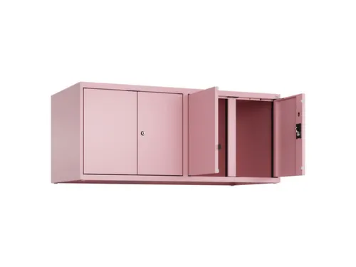 opzetkast,v. locker voor scheiding van kleding,4vak.,vak B 300mm