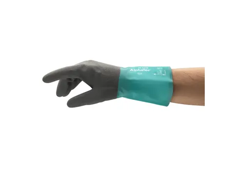 Gants chimiques Ansell AlphaTec 58-530W, nitrile, taille 8, les 6 pair