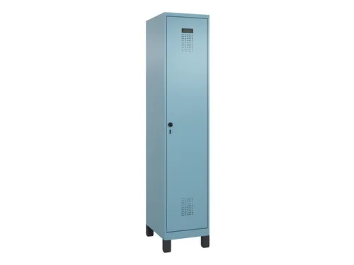 locker,HxBxD 1950x400x500mm,1vak,vak B 400mm,draaigrendel,voeten