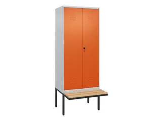 locker voor scheiding van kleding,HxBxD 2120x800x815mm,2vak - 1