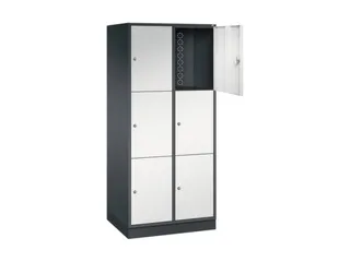 grootvolume-lockersysteem,RAL 7021/RAL 7035,HxBxD 1950x820x600mm - 1