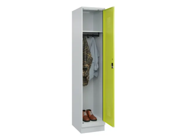 locker,HxBxD 1950x400x500mm,1vak,vak B 400mm,cil.-slot,sokkel