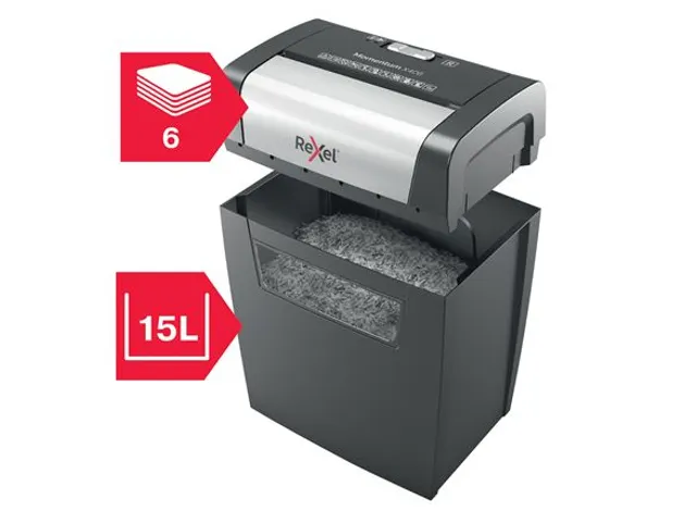 Papiervernietiger Rexel Momentum X406 snippers 4x28mm P-4