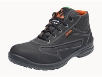 Veiligheidsschoen Amber Dames Maat 39 S1p Esd Hoog Zwart Microfiber
