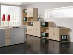 kantoorstelling HxBxD 2160x400x420mm esdoorn